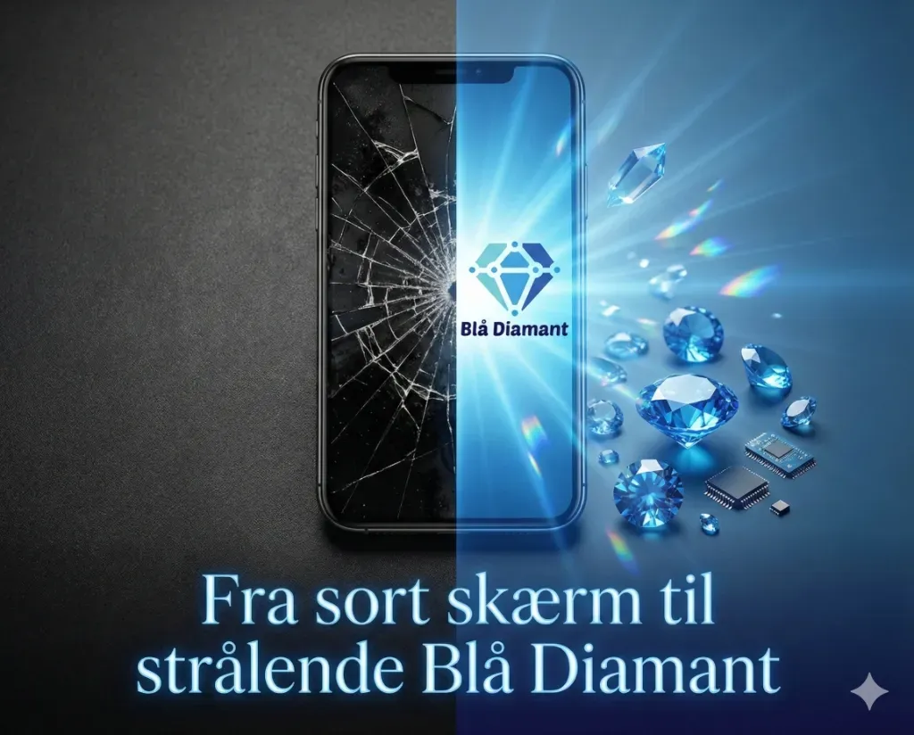 iPhone Reparation Før og Efter